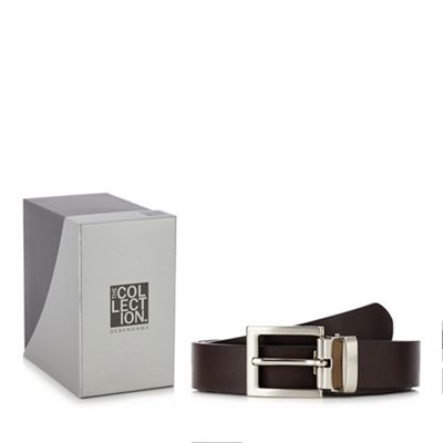 The Collection - Brown leather belt