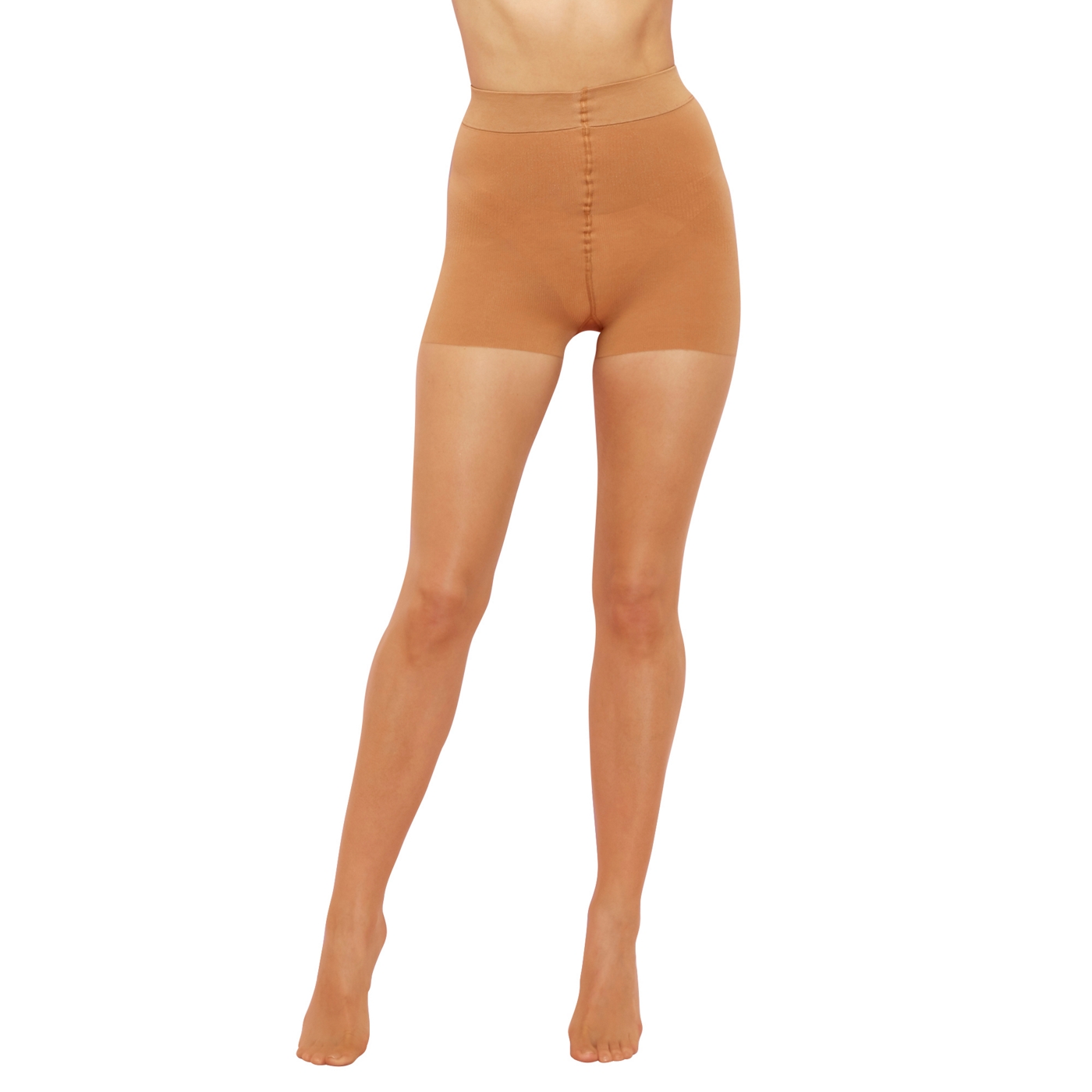 Natural sheer firm control high waist shaping tight
