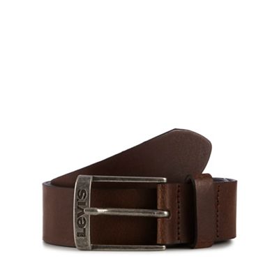 Levi's - Dark brown leather belt