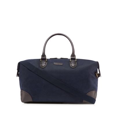 J by Jasper Conran - Navy textured holdall bag