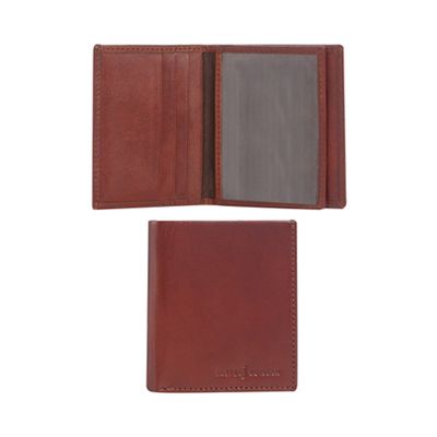 J by Jasper Conran - Tan leather credit card holder