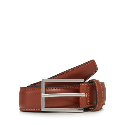 J by Jasper Conran - Brown leather belt
