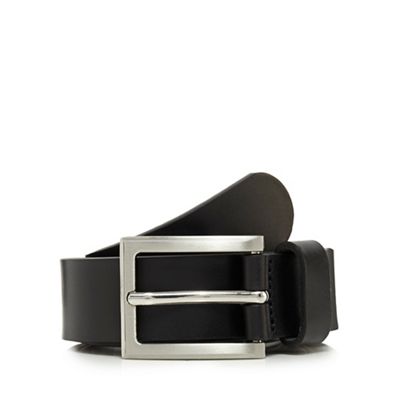 J by Jasper Conran - Black leather belt