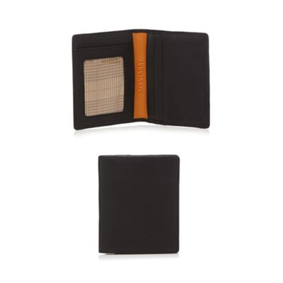 Mantaray - Black leather card holder