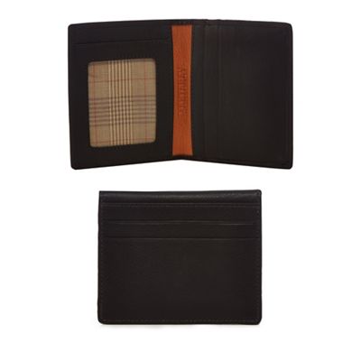 Mantaray - Brown leather credit card holder