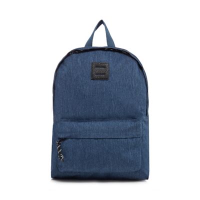 Red Herring - Dark blue textured backpack