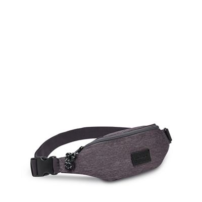 Red Herring - Grey melange print bum bag