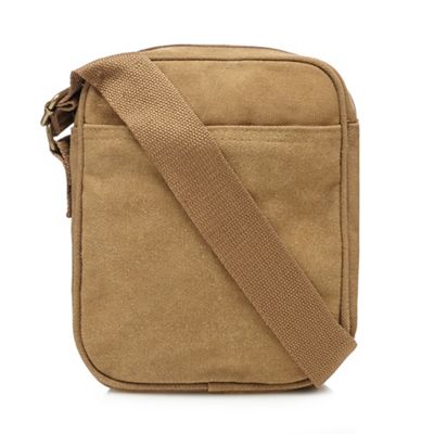Mantaray - Natural canvas cross body bag