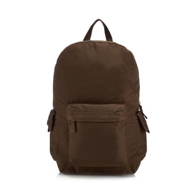 Mantaray - Brown twill backpack