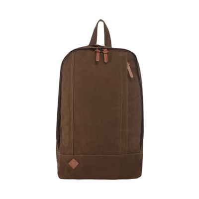 RJR.John Rocha - Green canvas backpack