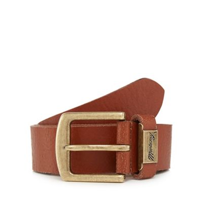 Mantaray - Tan leather belt