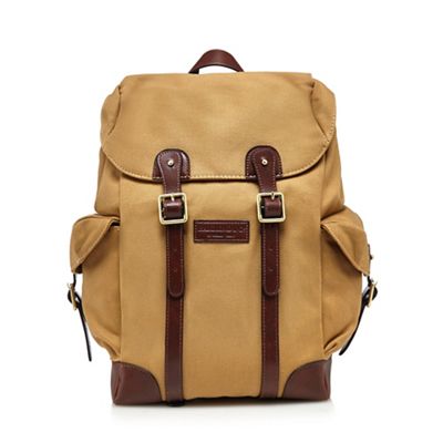 Hammond & Co. by Patrick Grant - Light tan twill backpack