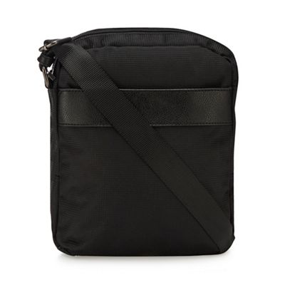The Collection - Black textured flight bag