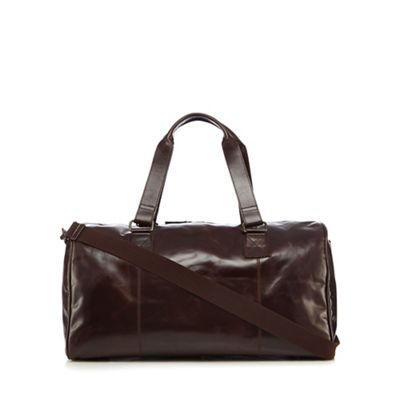 RJR.John Rocha - Designer brown 'Brooklyn' leather holdall bag