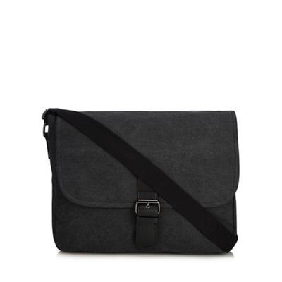 Mantaray - Grey canvas despatch bag