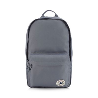 Converse - Grey logo detail backpack