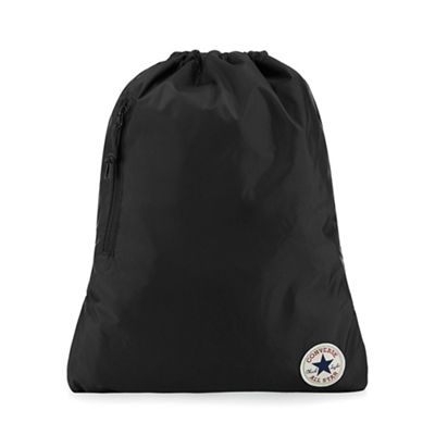Converse - Black cinch sack