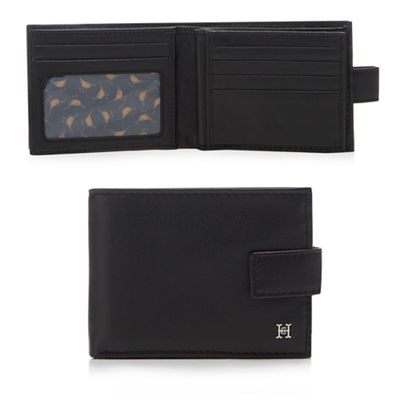 Hammond & Co. by Patrick Grant - Black leather billfold wallet