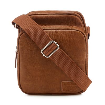 Red Herring - Tan cross body bag