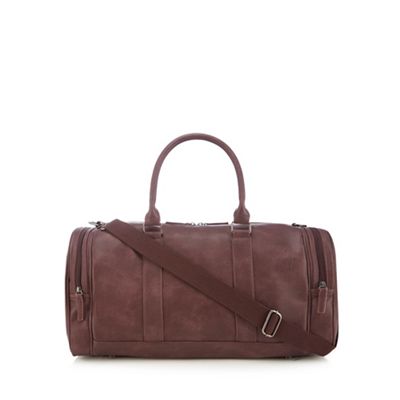 Red Herring - Wine red large holdall bag