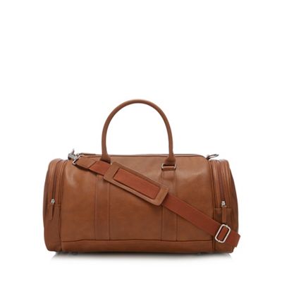 Red Herring - Tan large holdall bag