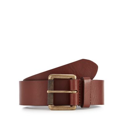 Mantaray - Tan leather belt
