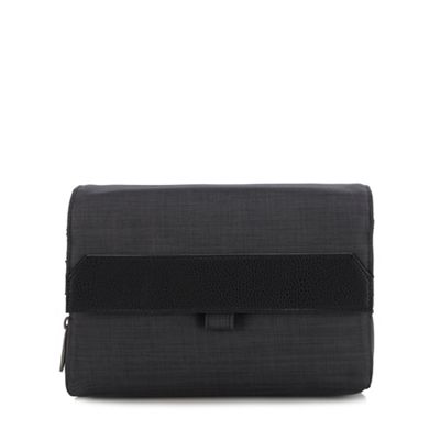 J by Jasper Conran - Dark grey hanging wash bag