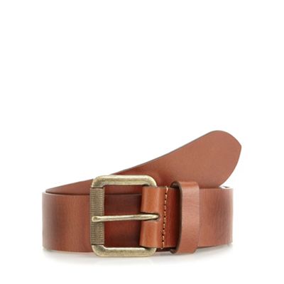 Mantaray - Brown leather belt