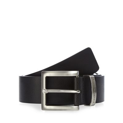 Red Herring - Black branded keeper belt