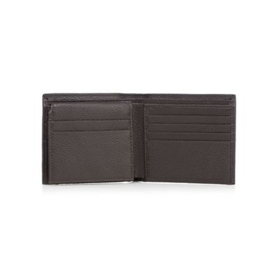 RJR.John Rocha - Brown leather fold out wallet in a gift box