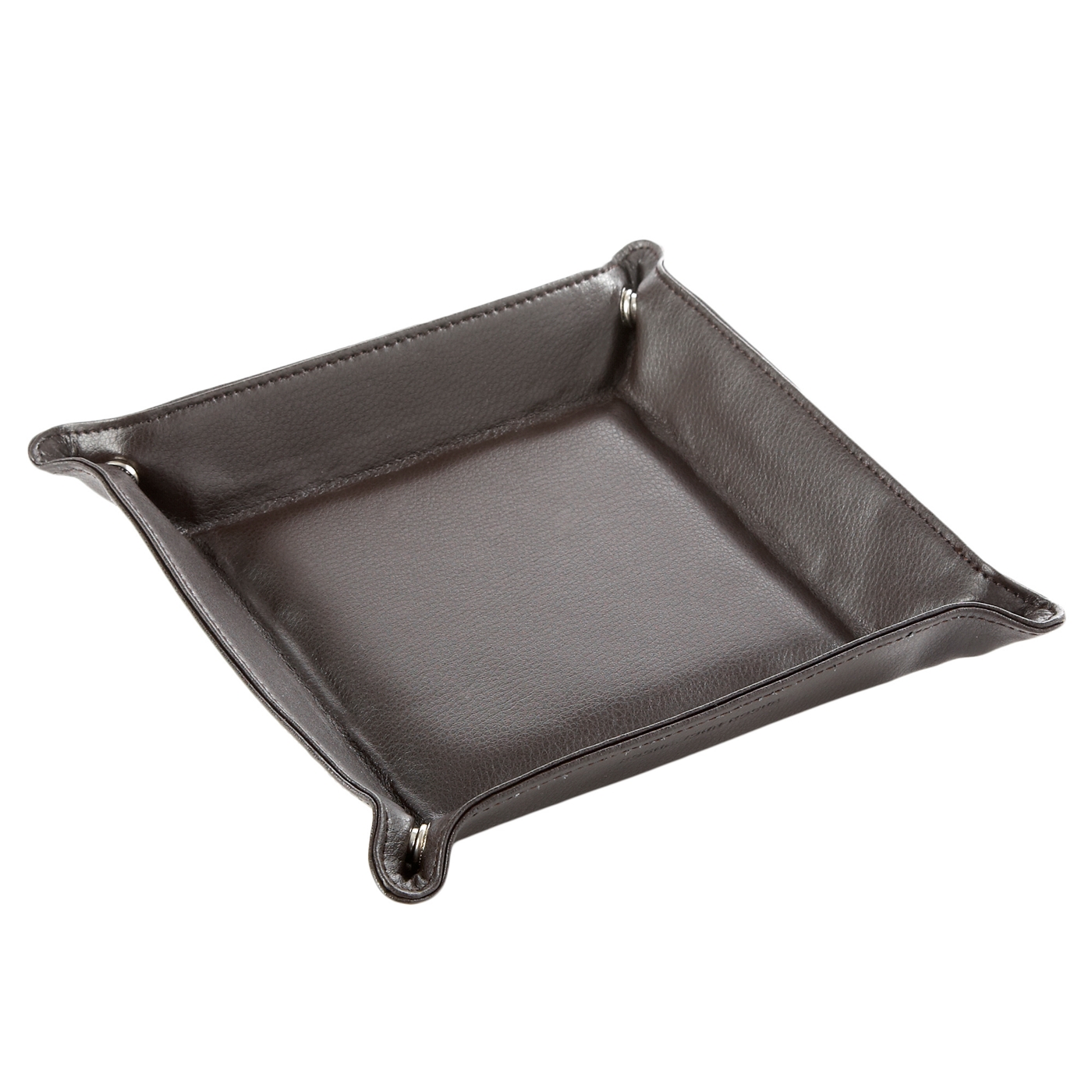 RJR.John Rocha Designer brown leather coin tray