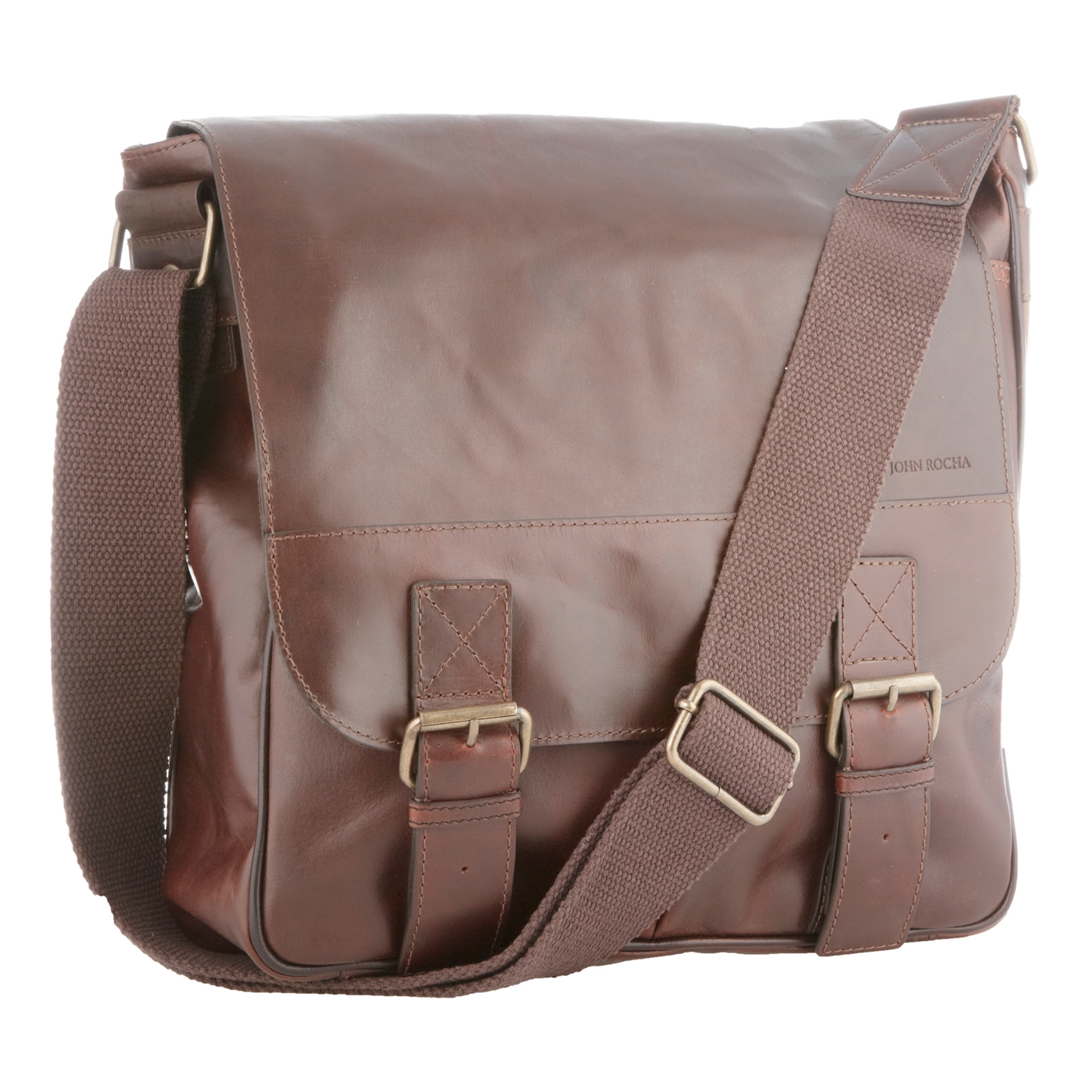 RJR.John Rocha Designer brown leather utility bag