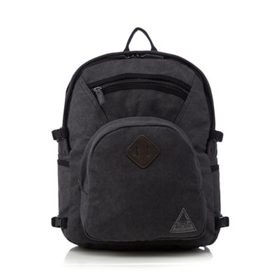 Mantaray - Grey canvas backpack