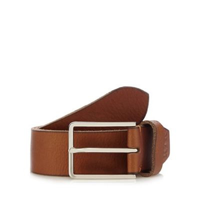RJR.John Rocha - Tan grained leather pin buckle belt