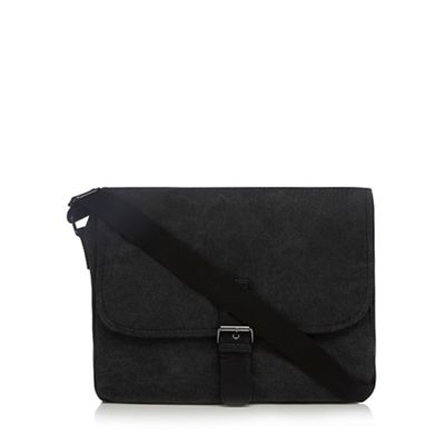 Red Herring - Grey canvas despatch bag