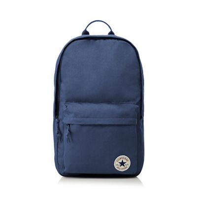 Converse - Dark blue logo detail backpack