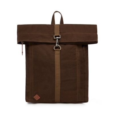 RJR.John Rocha - Khaki canvas backpack