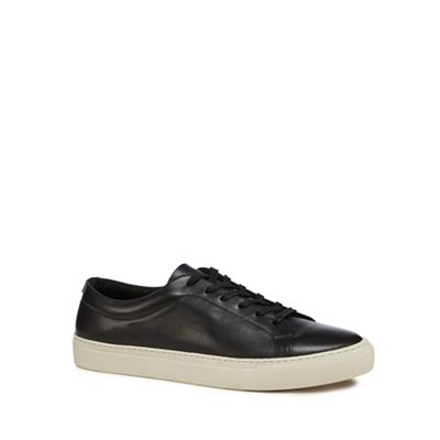 J by Jasper Conran - Black leather 'Sorrento' trainers