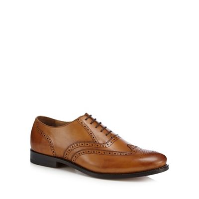Hammond & Co. by Patrick Grant - Tan leather 'Hugo' good year welted Oxford brogues