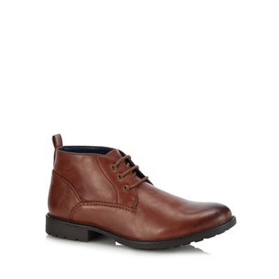 Red Herring - Brown 'Jackson' chukka boots