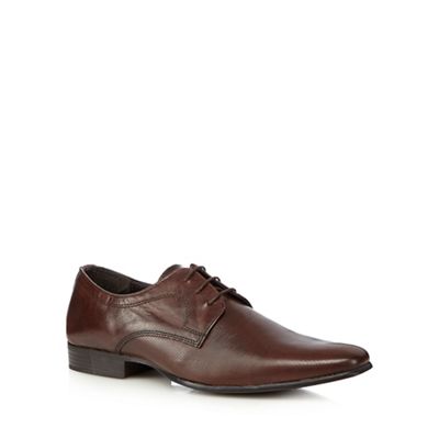 Red Herring - Brown leather Derby shoes