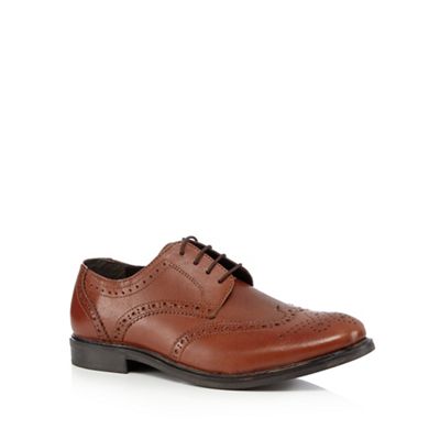The Collection - Tan leather brogues