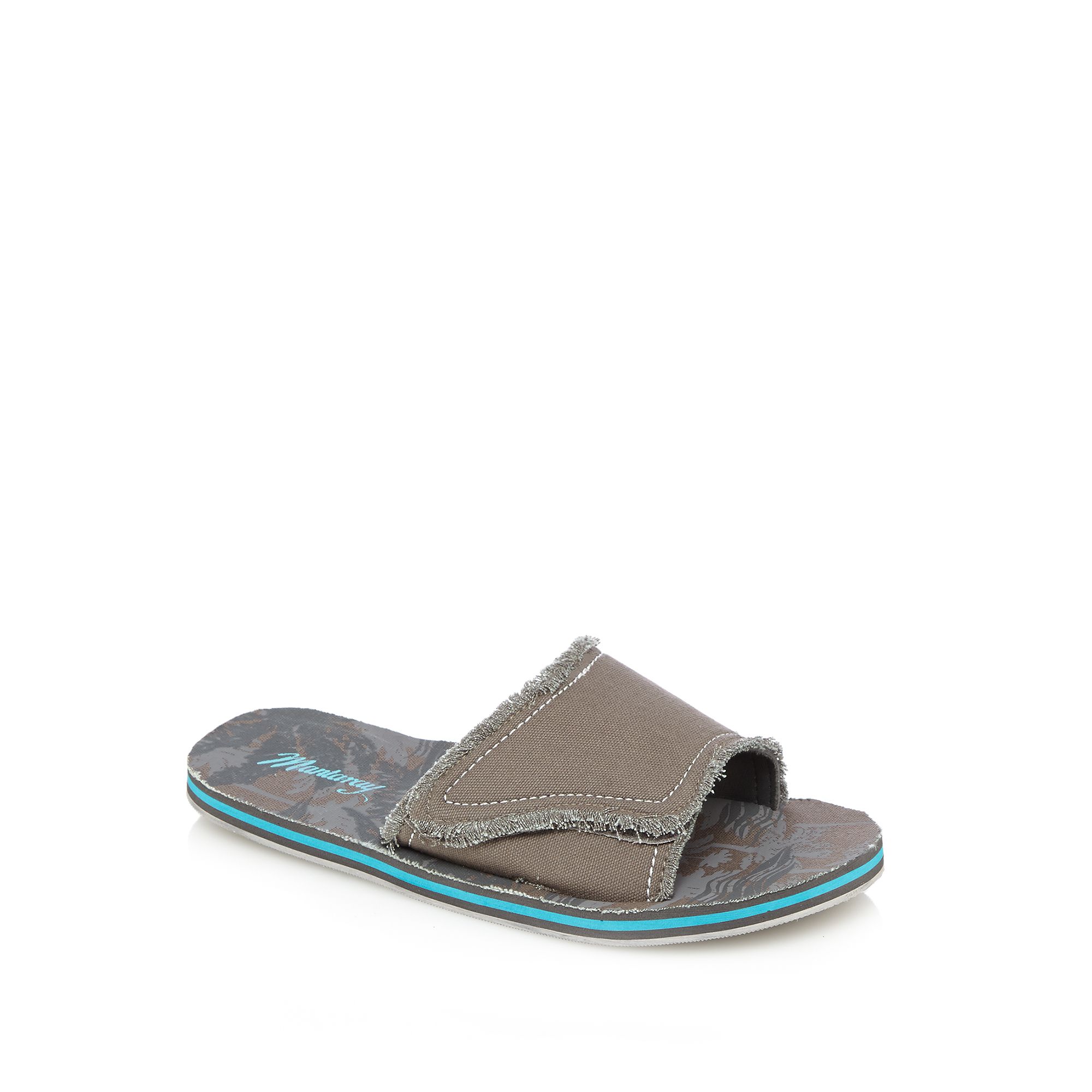 Mantaray Men Grey Flip Flops From Debenhams Size eBay