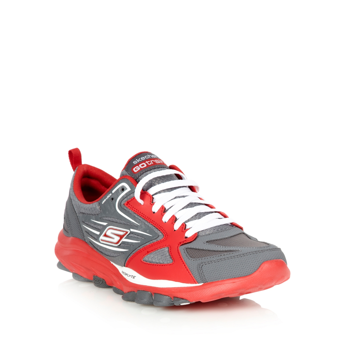 Skechers GOrun Skechers red Go Train trainers