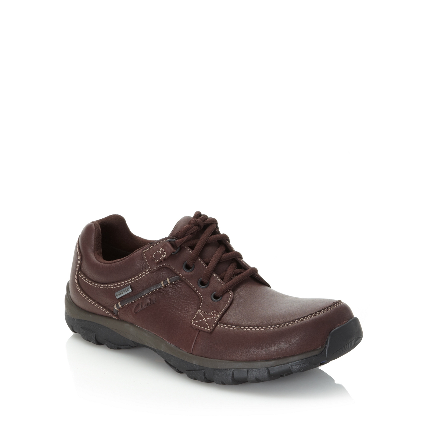 Clarks Clarks brown Quantock Go GTX shoes