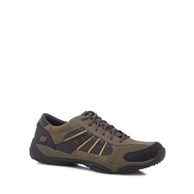 Skechers - Khaki 'Larson Nerick' trainers