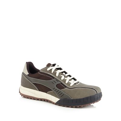 Skechers - Brown 'Floater 2.0' trainers