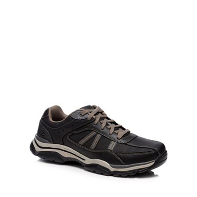 Skechers - Black 'Rovato Texon' trainers