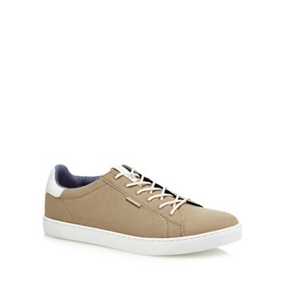 Jack & Jones - Taupe 'Trent' trainers