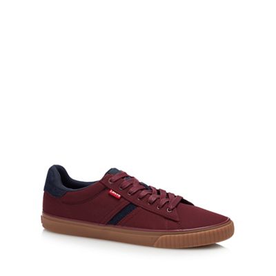 Levi's - Red 'Skinner' trainers